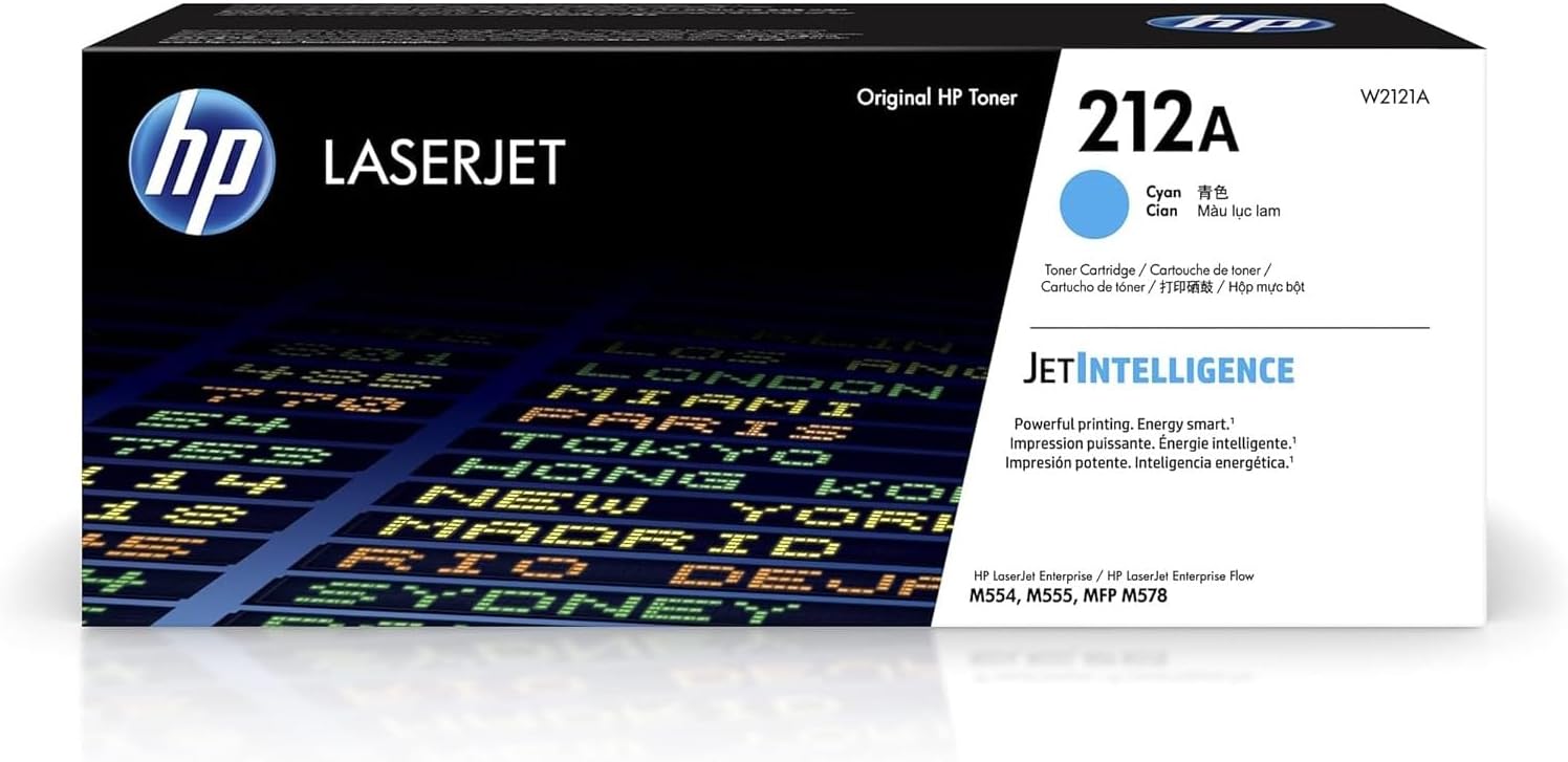 HP 212A Cyan – Cartouche de toner originale