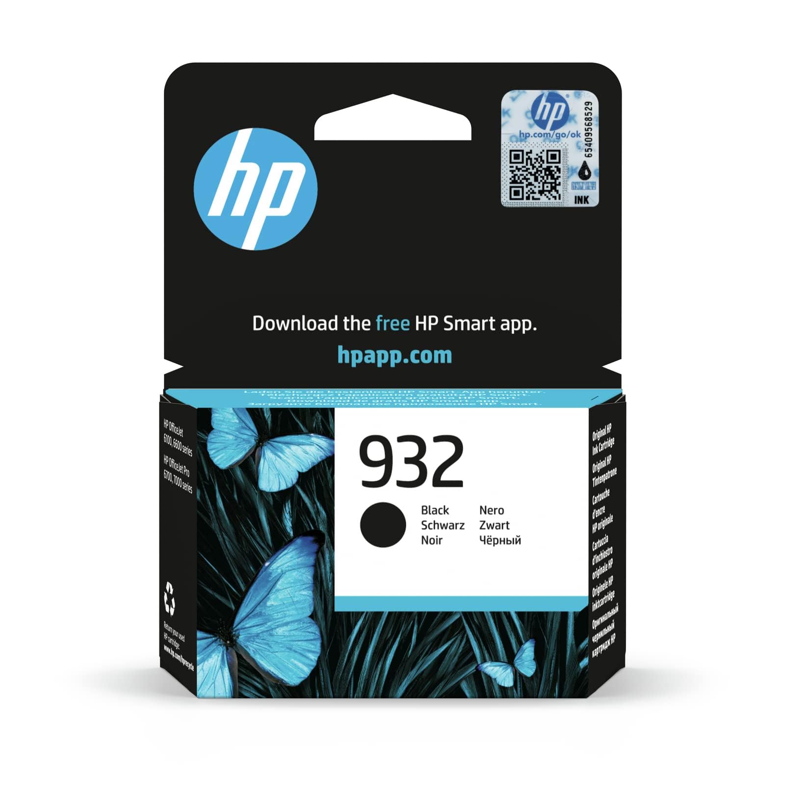 HP 932 Noir – Cartouche d'encre originale