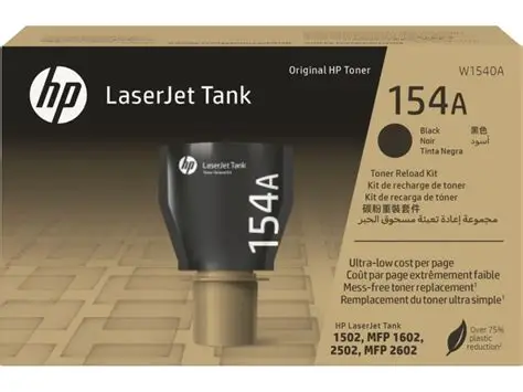 HP 154A Noir – Cartouche de toner originale