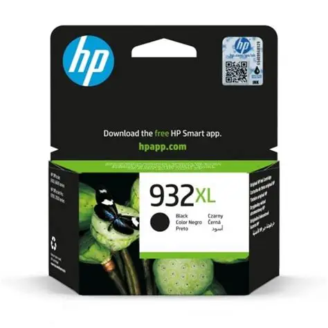 HP 932XL Noir – Cartouche d'encre originale