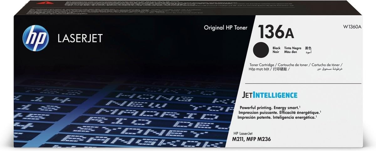 HP 136A Noir – Cartouche de toner originale