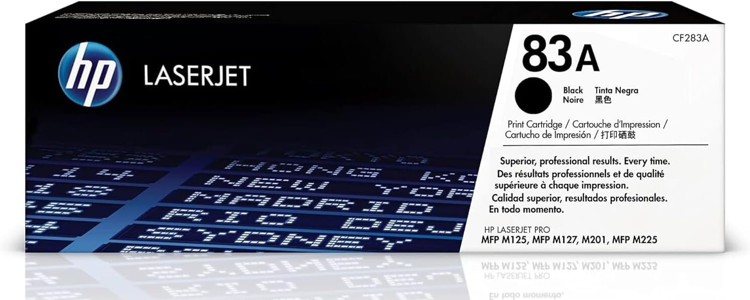 HP 83A Noir – Cartouche de toner originale