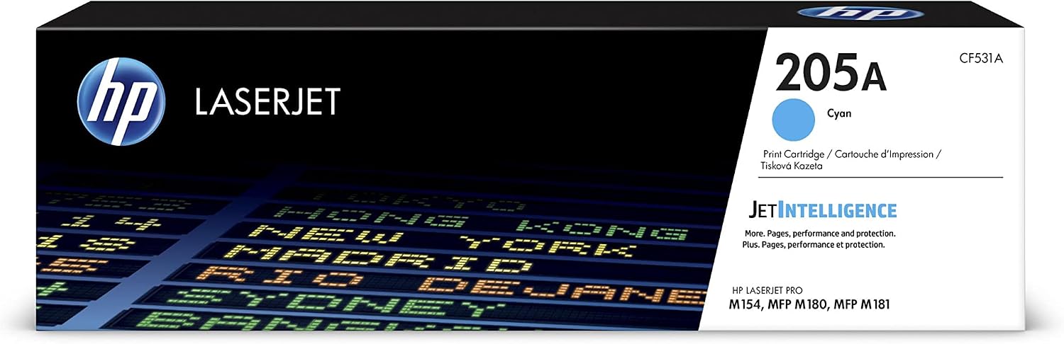 HP 205A Cyan – Cartouche de toner originale