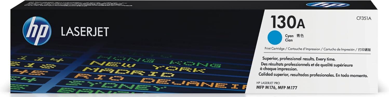 HP 130A Cyan – Cartouche de toner originale