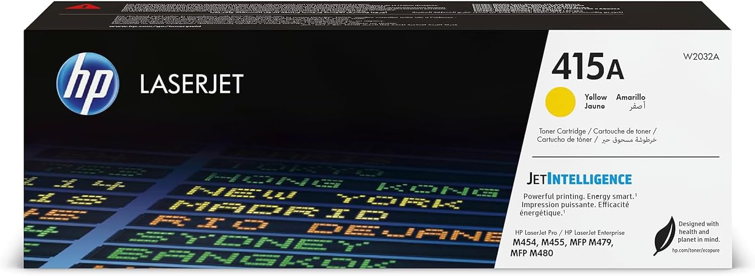 HP 415A Yellow – Cartouche de toner originale