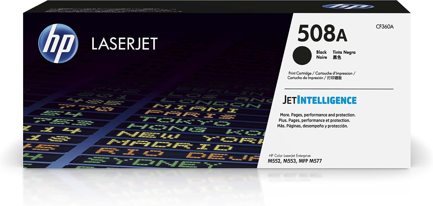 HP 508A Noir – Cartouche de toner originale