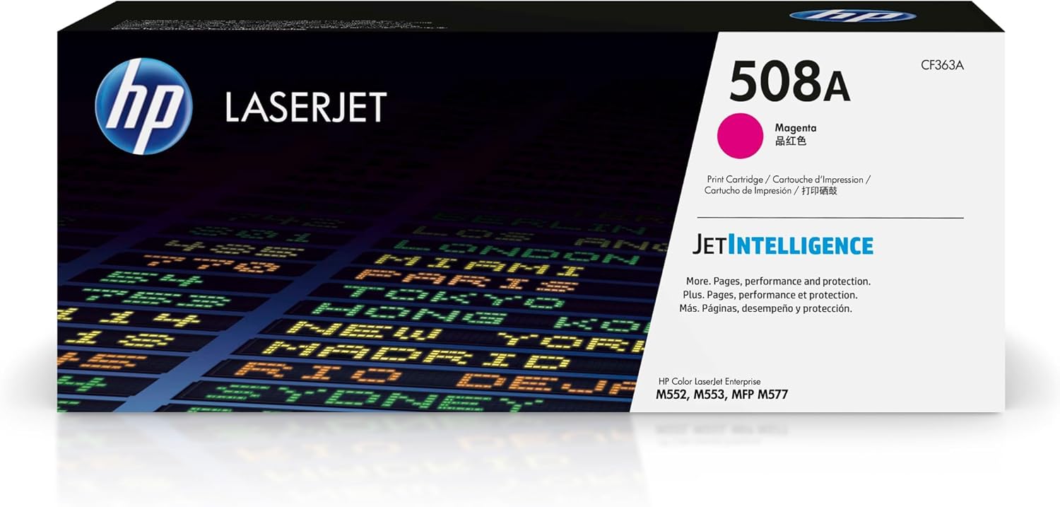 HP 508A Magenta – Cartouche de toner originale